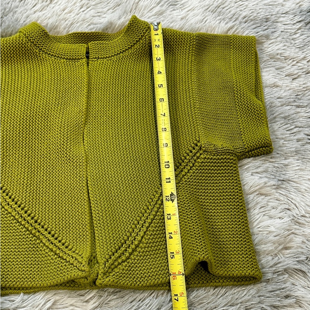 Nine West Chartreuse Women's Cardigan - Picture 7 of 7